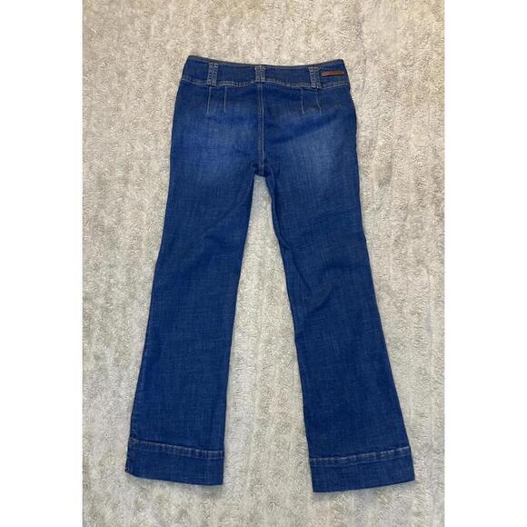 Pilcro and the Letterpress by Anthropologie cropped straight leg jeans Size 27 - Picture 6 of 8